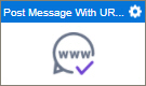 Post Message With URL activity