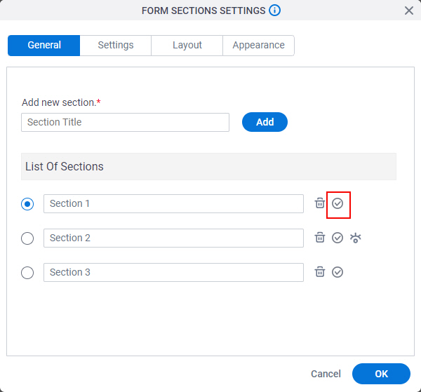 Click Validation Rule