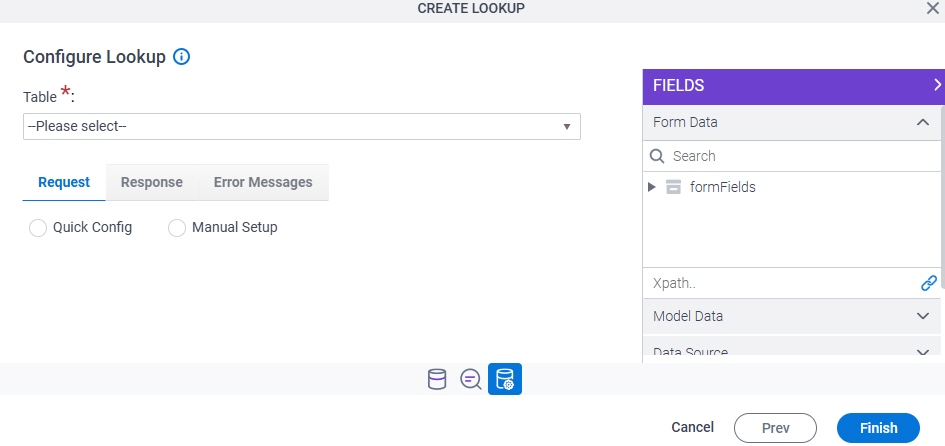 Request tab