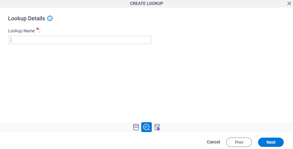 Lookup Details screen