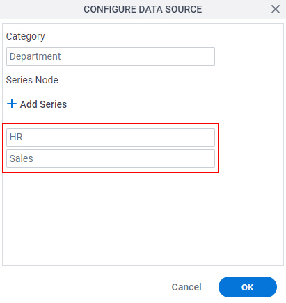 Series Column field