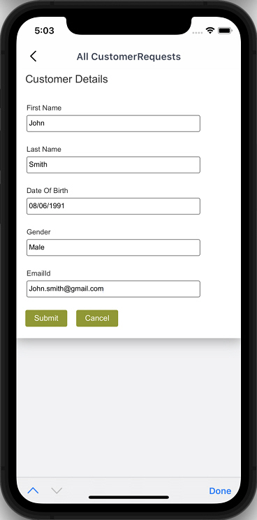 Submit Form