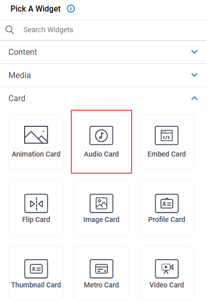 Click Audio Card