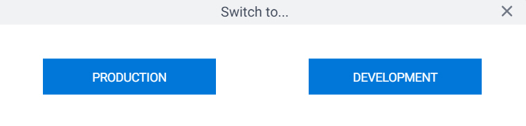 Switch to screen