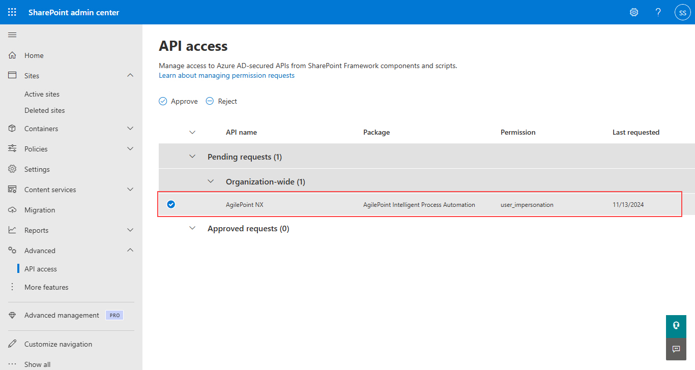 Select AgilePoint NX