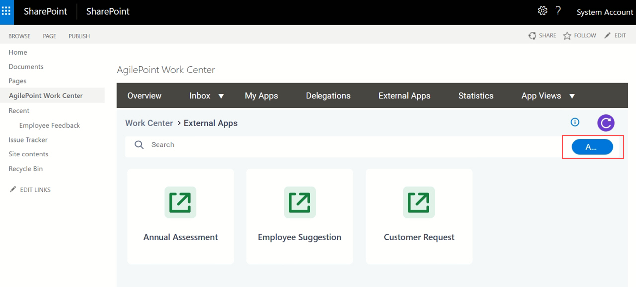 Add External Apps