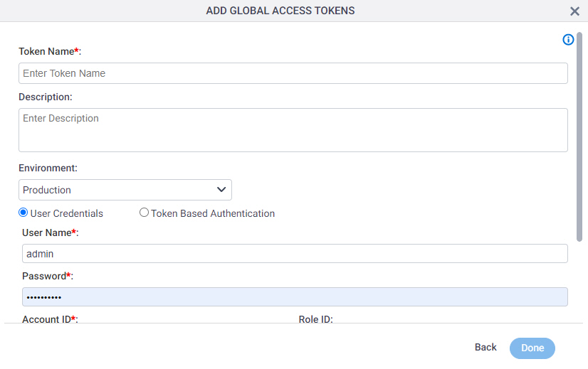 Oracle NetSuite Access Token screen