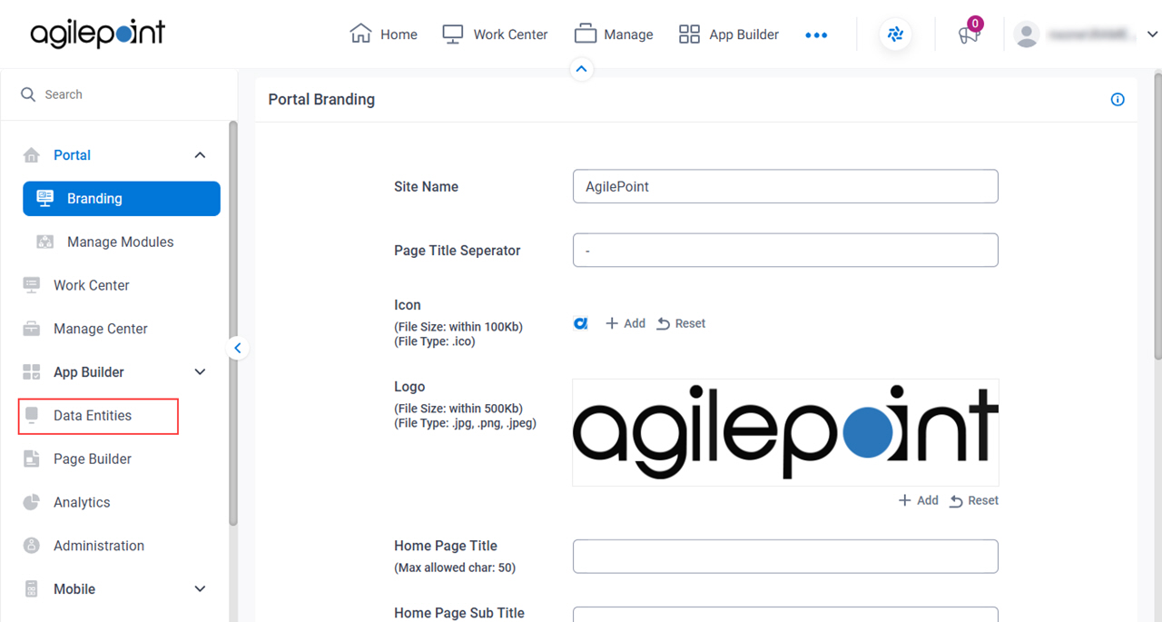 Click Data Entities