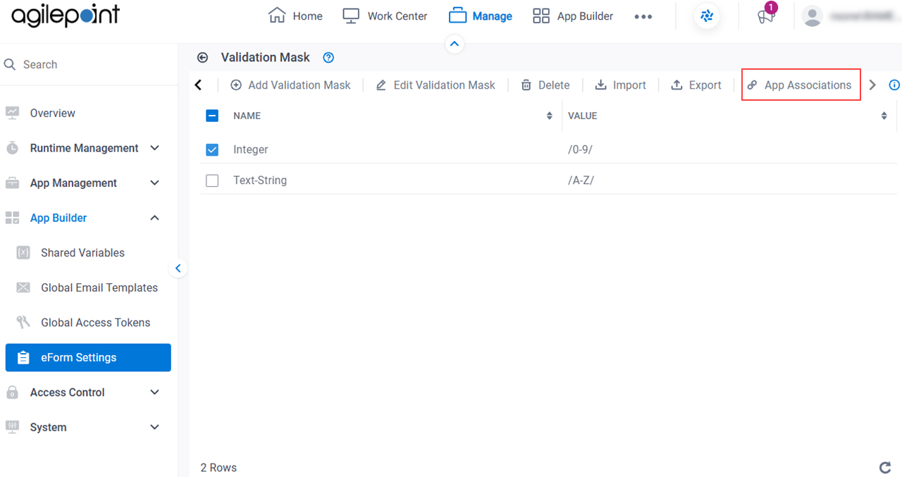 Click App Associations