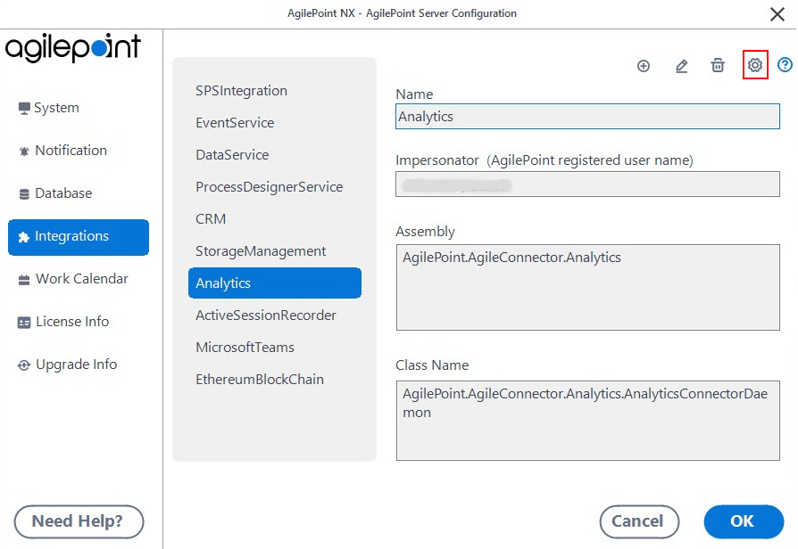 Click Configure