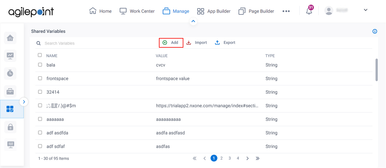 Click Add icon