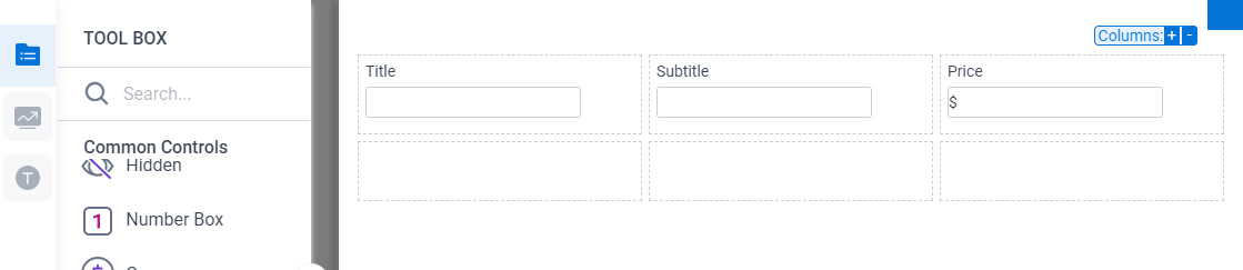 Common Controls tab