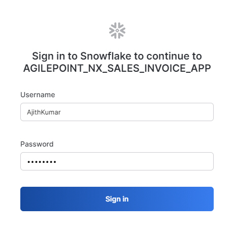 Sign In To Snowflake