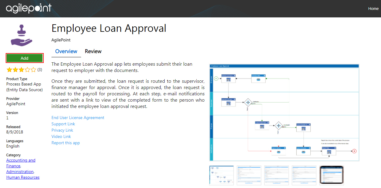 Add Employee Loan Approval
