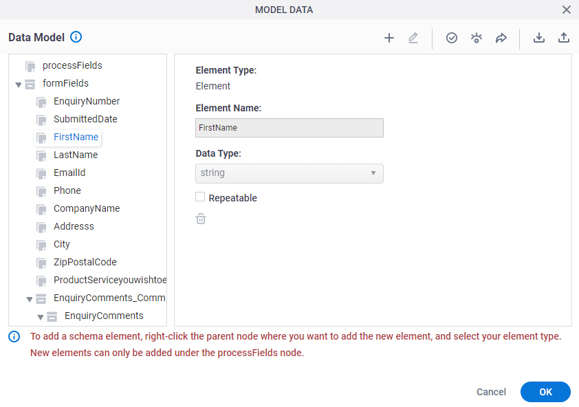 Open Data Model