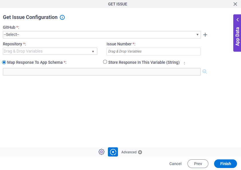 Get Issue Configuration screen