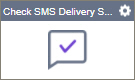 Check SMS Delivery Status activity