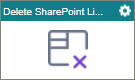 Delete SharePoint List activity