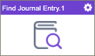 Find Journal Entry activity