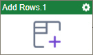Add Rows activity
