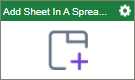 Add Sheet In A Spreadsheet activity