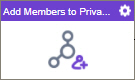 Add Members to Private Channel activity
