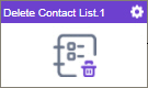 Delete Contact List activity