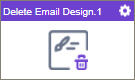 Delete Email Design activity