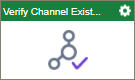 Verify Channel Exists screen