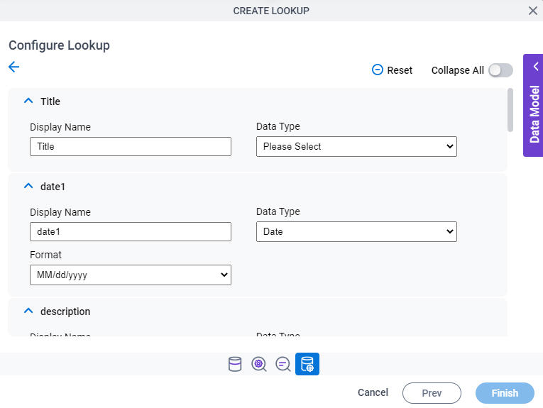 Configure Columns