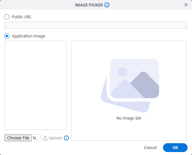 Image Picker screen