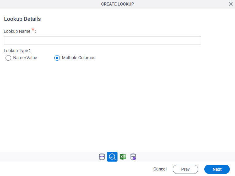 Microsoft Excel Lookup Details screen