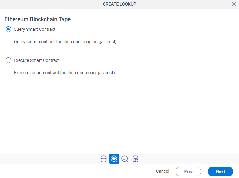 Ethereum Blockchain Type screen