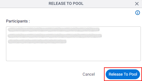 Click Release To Pool