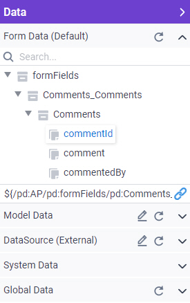 Process Data tab