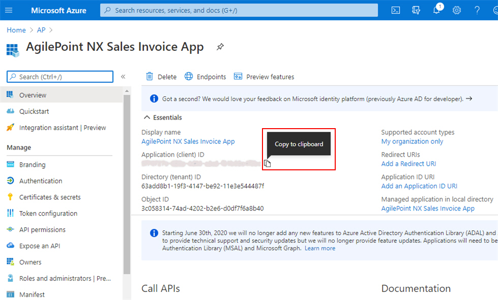 AgilePoint NX Sales Invoice screen