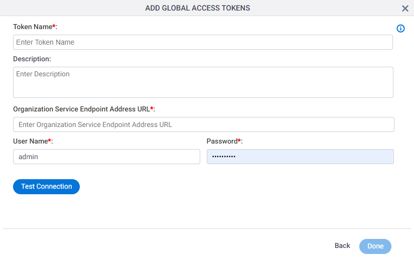 Dynamics CRM Access Token screen