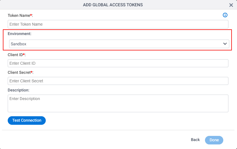 PayPal Access Token screen