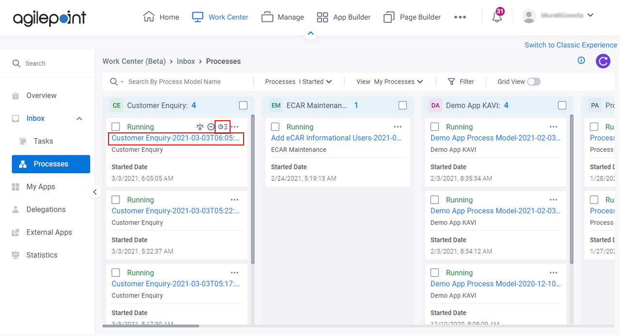 eForm report View