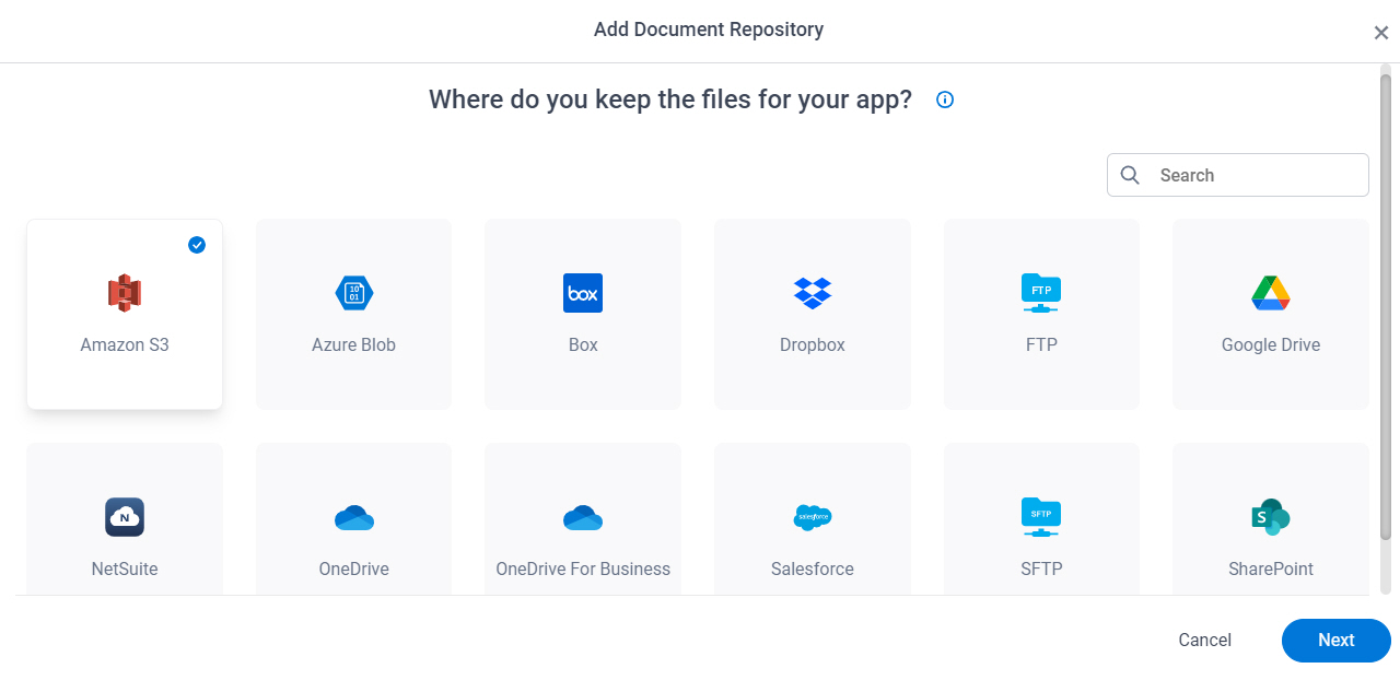 Where do you keep the files for your app screen
