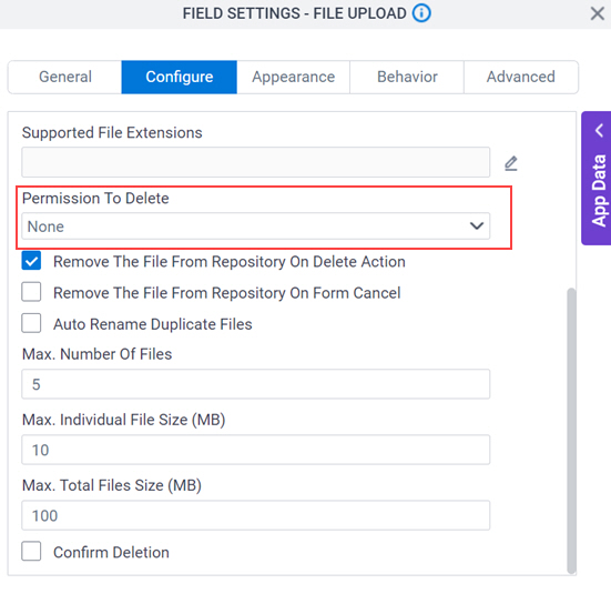 Target File Repository