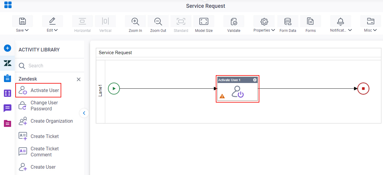 Drag Activate User activity