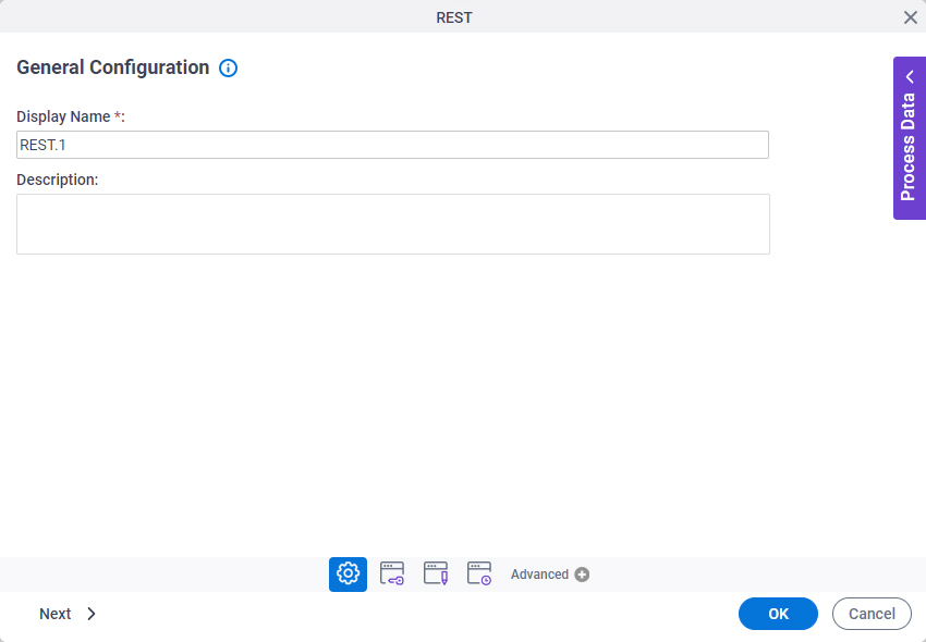 General Configuration screen