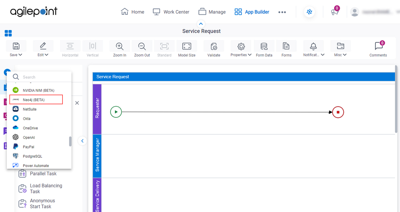 Open Neo4j tab