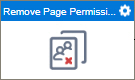 Remove Page Permissions activity