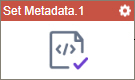 Set Metadata activity