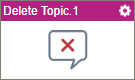 Delete Topic activity