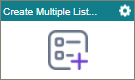 Create Multiple List Items activity