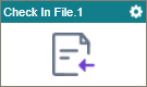 Check In File activity