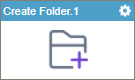 Create Folder activity